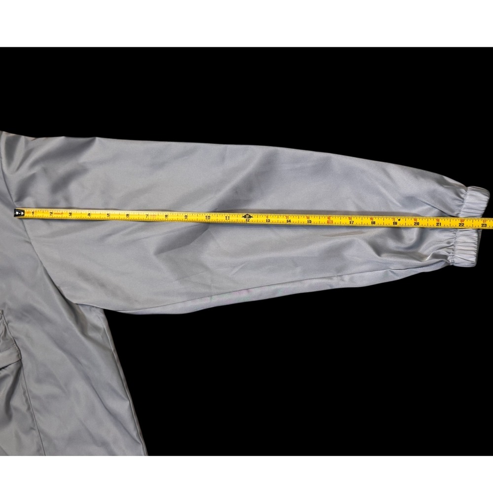 Madhappy‎ Lightweight Anorak Hoodie Pullover Jacket Grey Nylon Windbreaker Small - Picture 6 of 11